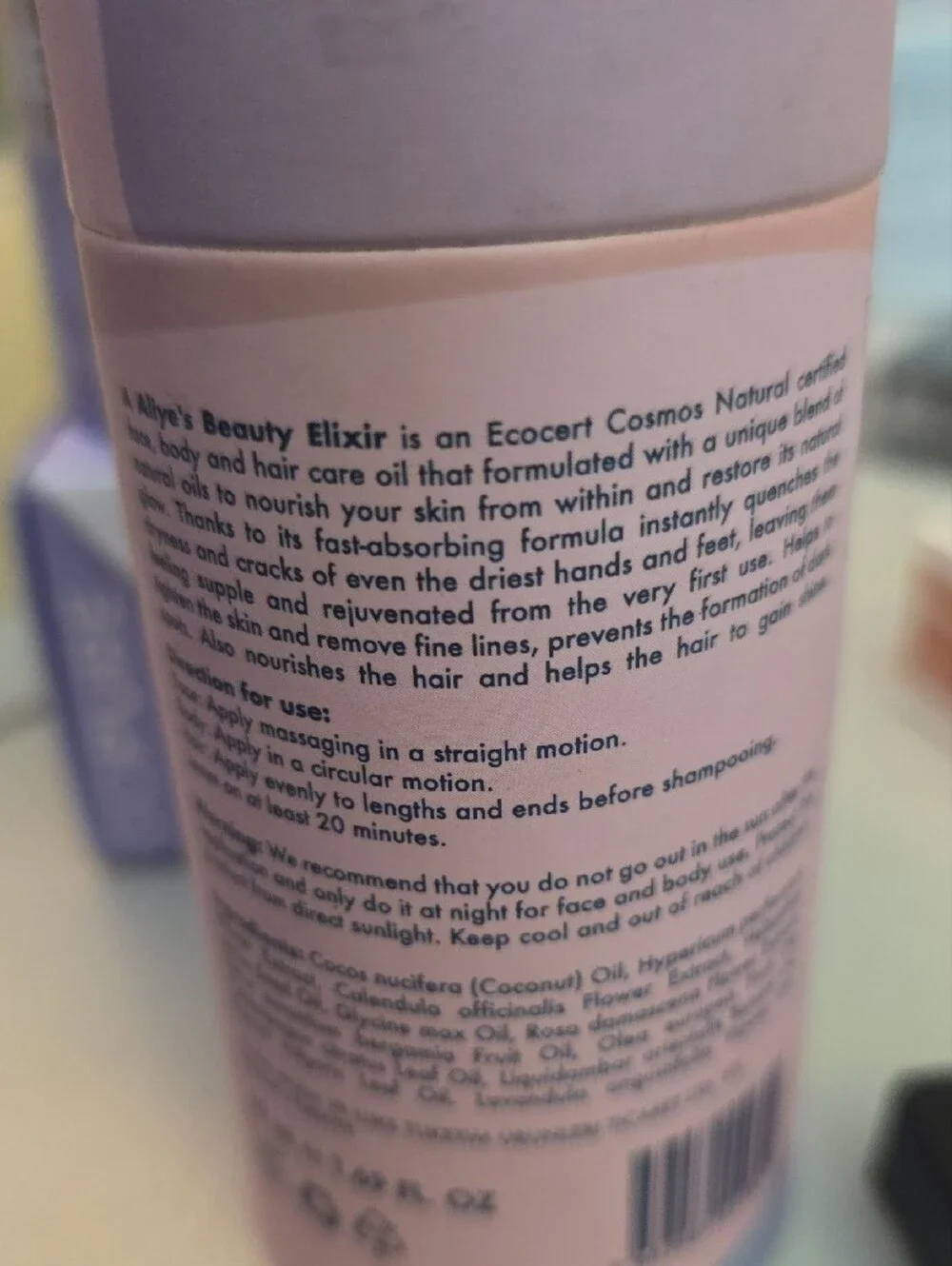 Face, Body & Hair Oil - Pink Natural Beauty Elixir